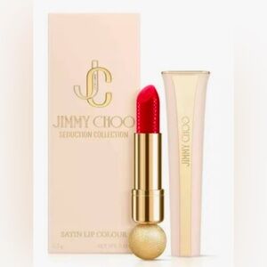 NWT Jimmy Choo Satin Lip Colour in Color Red Carpet
